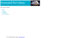 Desktop Screenshot of oystershell.org