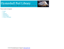 Tablet Screenshot of oystershell.org